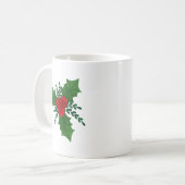 Mug Christmas Holly (Devant gauche)