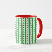 Mug Christmas Holly Motif (Devant droit)