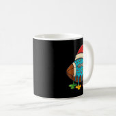 Mug Christmas Ice Cream Drip Boys Football Player Amer (Devant droit)