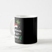 Mug Christmas In July Squad Funny Summer Xmas Santa Ha (Devant gauche)