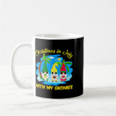 Mug Christmas In July With My Gnomies Beach Summer Chr (Gauche)