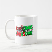 Mug Christmas Is Awesome Digital Art Design _1 (Gauche)