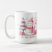 Mug Christmas Joy to the World Woman's Sweatshirt (Gauche)
