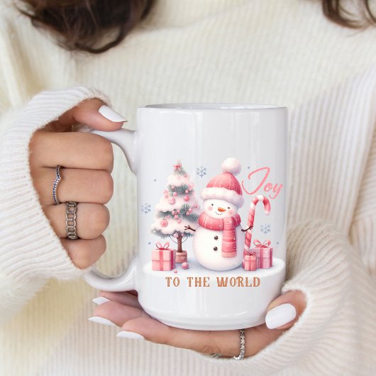 Mug Christmas Joy to the World Woman's Sweatshirt