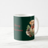 Mug Christmas Labrador (Devant droit)