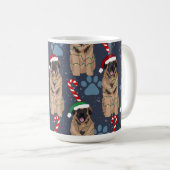 Mug Christmas Leonberger (Devant droit)