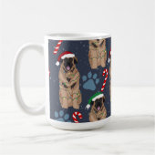 Mug Christmas Leonberger (Gauche)