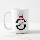 Mug Christmas Letter O Alphabet  (Gauche)