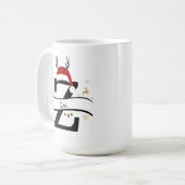Mug Christmas Letter Z Alphabet  (Devant gauche)