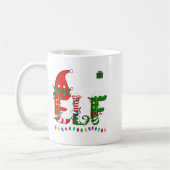 Mug Christmas Light Family Matching Pajamas Softball E (Gauche)