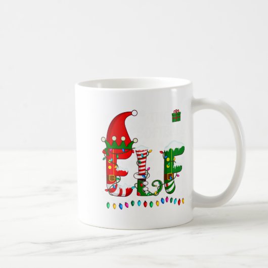 Mug Christmas Light Family Matching Pajamas Softball E (Droite)