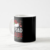 Mug Christmas Lights Stepdad Claus Family Matching Xma (Devant gauche)