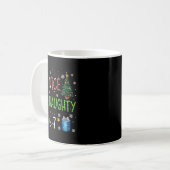 Mug Christmas List Nice Naughty 6 7 Funny Six Seven Me (Devant gauche)