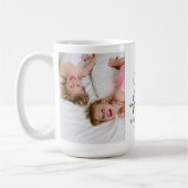 Mug Christmas Love and Lights - Meilleur papa photo (Gauche)