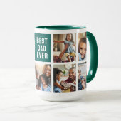 Mug Christmas Love and Lights - Papa Photo Collage (Devant droit)