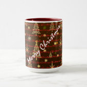Mug Christmas Luxury Christmas Trees Festive (Centre)
