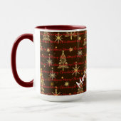 Mug Christmas Luxury Christmas Trees Festive (Gauche)