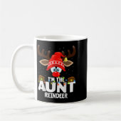 Mug Christmas Matching I'm The Aunt Reindeer (Gauche)