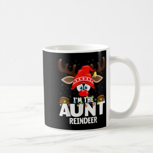 Mug Christmas Matching I'm The Aunt Reindeer (Droite)