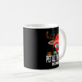 Mug Christmas Matching I'm The Pet All The Dogs Reinde (Devant droit)