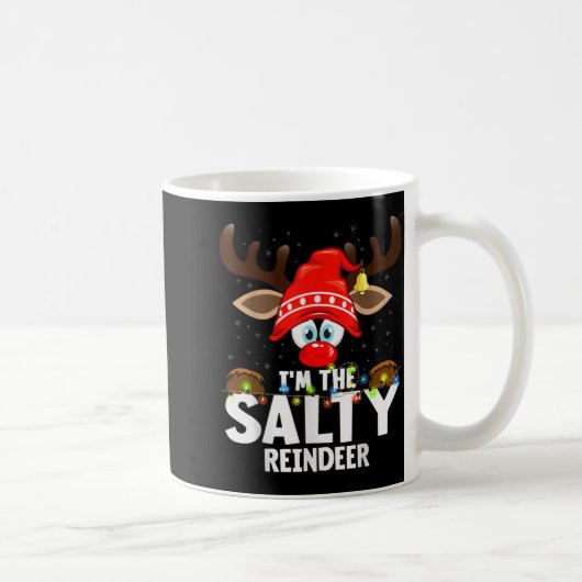Mug Christmas Matching I'm The Salty Reindeer (Droite)