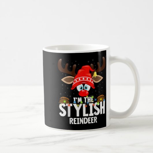 Mug Christmas Matching I'm The Stylish Reindeer  (Droite)
