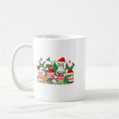 Mug Christmas Medication Bottles Funny Nurse Humor  (Gauche)