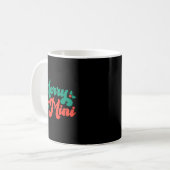 Mug Christmas Merry Mini Cute Modern Tygraphy Script B (Devant gauche)