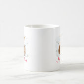 Mug Christmas mignon animal de compagnie drôle Chien c (Centre)