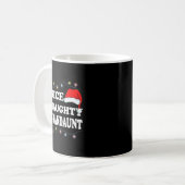 Mug Christmas Nice Or Naughty Or Grandaunt Pajama  (Devant gauche)