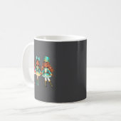 Mug Christmas Nutcracker Black Girls Kids Festive Xmas (Devant gauche)