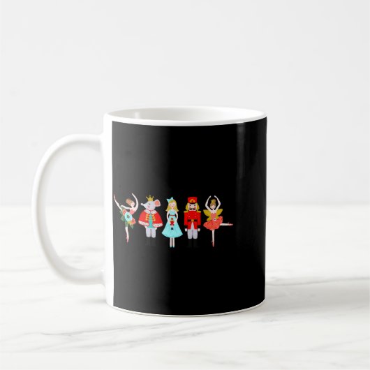 Mug Christmas Nutcracker Character Illustrations (Gauche)
