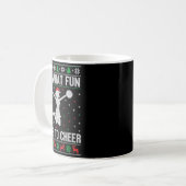 Mug Christmas Oh What Fun It Is To Cheer - Cheerleadin (Devant gauche)