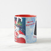 Mug Christmas Photo Cup for Gift Giving Ajouter du tex (Centre)