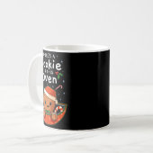 Mug Christmas Pregnancy Gingerbread Man Baby Cookie In (Devant gauche)