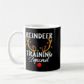 Mug Christmas Running Reindeer Runner Training Squad T (Gauche)