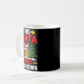 Mug Christmas Santa Loves Going Down Chimney Funny Xma (Devant gauche)