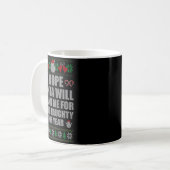 Mug Christmas Santa Spank Naughty Ugly Christmas Sweat (Devant gauche)