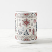 Mug Christmas Scandinavian Geometric Minimalist (Centre)