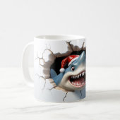 Mug Christmas Shark (Devant gauche)