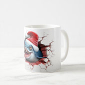 Mug Christmas Shark (Devant droit)