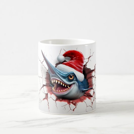Mug Christmas Shark (Centre)