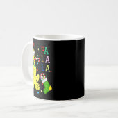 Mug Christmas Shirt Cute La Fa Fa Swea  (Devant gauche)