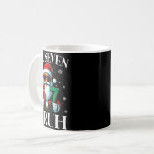Mug Christmas Six Seven Bruh Meme 6 7 Slang Cool Santa (Devant gauche)