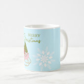 Mug Christmas sleigh with gifts, tree Holiday Gift (Devant droit)