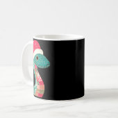 Mug Christmas Snake Santa Hat Holiday Fun Premium Tri- (Devant gauche)