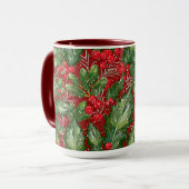 Mug Christmas Snow Holly (Devant gauche)