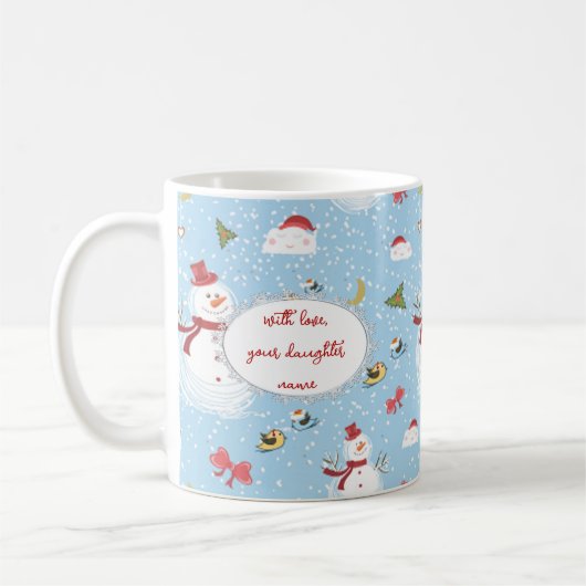 Mug Christmas Snowman (Gauche)