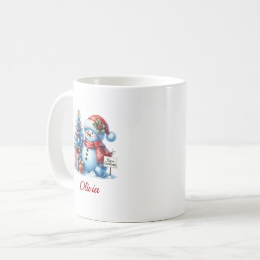 Mug Christmas Snowman (Devant gauche)