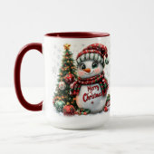 Mug Christmas Snowman (Gauche)